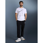 Men's regular printed T-shirt 4F 4FRAW25TTSHM3845-10S 4f