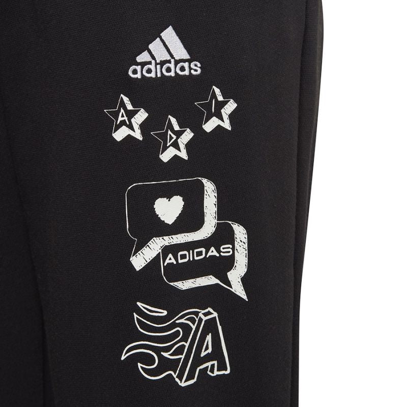 Pants adidas Bluv Q3 Pant Jr. IA1552 Clothing/Lifestyle/Trousers, shorts Adidas
