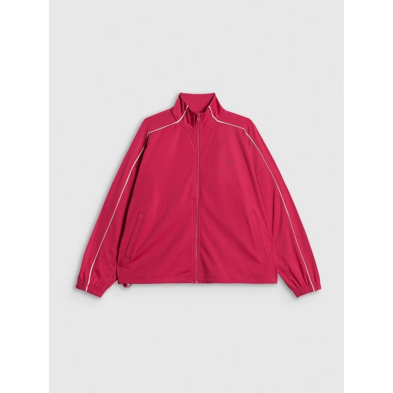 Women's loose sweatshirt without hood, quick-drying 4F 4FRSS26TSWSF2982-62S 4f