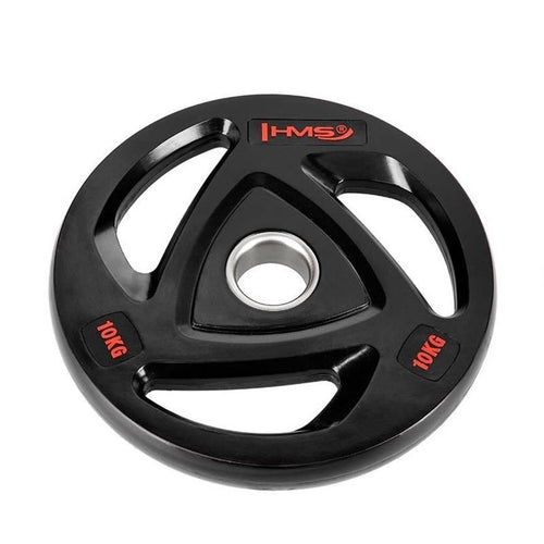 HMS Olympic plate rubberized 10 kg TOX10 17-61-093 Accessories/Training equipment Your Sports Performance