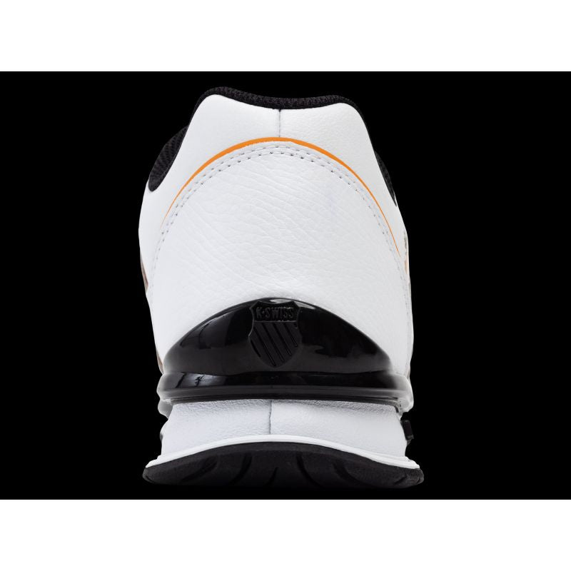 K-swiss RINZLER WHITE/ORANGE POPPY/BLACK-M sneakers (01235-185-M) WD