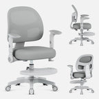 Junior 5.0 Gray Swivel Chair Fotele/Fotele biurowe Your Sports Performance