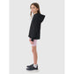 Girls' sweatshirt with a zipper and hood 4F 4FJWSS25TSWSF1706-20S *Kategoria tymczasowa Your Sports Performance