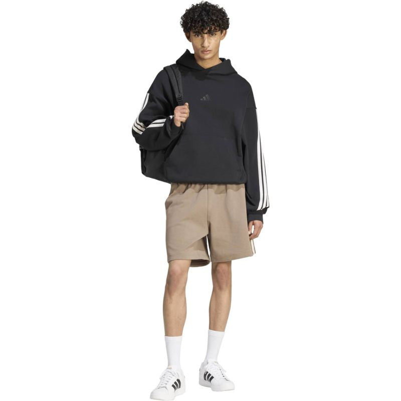 Men's adidas Kit 3-Stripes beige shorts KW2382