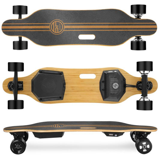 Spokey E-Longbay 941207 Hybrid Electric Skateboard Accessories/Skating Your Sports Performance