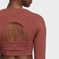 T-shirt adidas by Stella McCartney Truestrengh Crop Longsleeve Top W HR2196 Clothing/Training Adidas