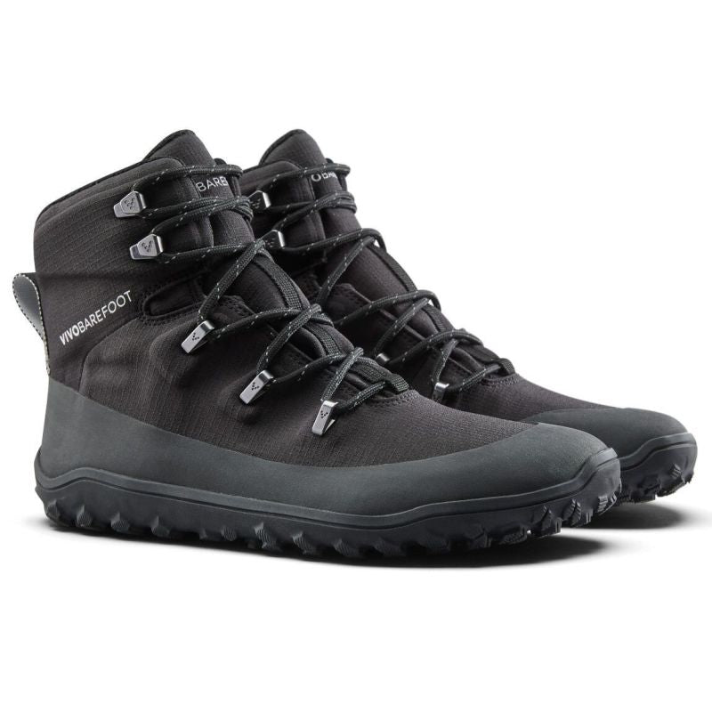 Vivobarefoot TRACKER TEXTILE AT MENS OBSIDIAN 309536-01)