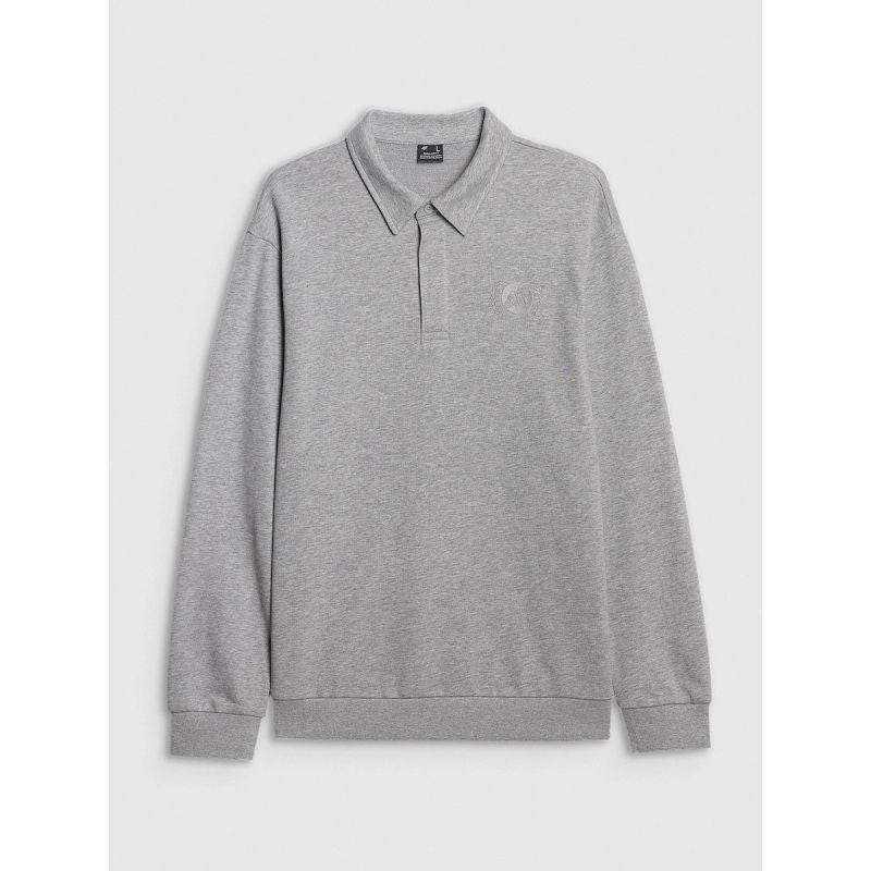 Men’s Regular-Fit Sweatshirt with Collar 4F 4FRAW25TSWSM2546-27M