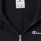 Champion Women's Full Zip Hoodie Sweatshirt Black 118406 KK001