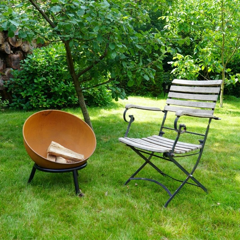 HEAT KAPPA GARDEN FIRE PIT Ø60 RUST In preparation Your Sports Performance