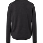 SUPER.NATURAL W BANDITO CAT CREW Women's Long-Sleeve Top Black