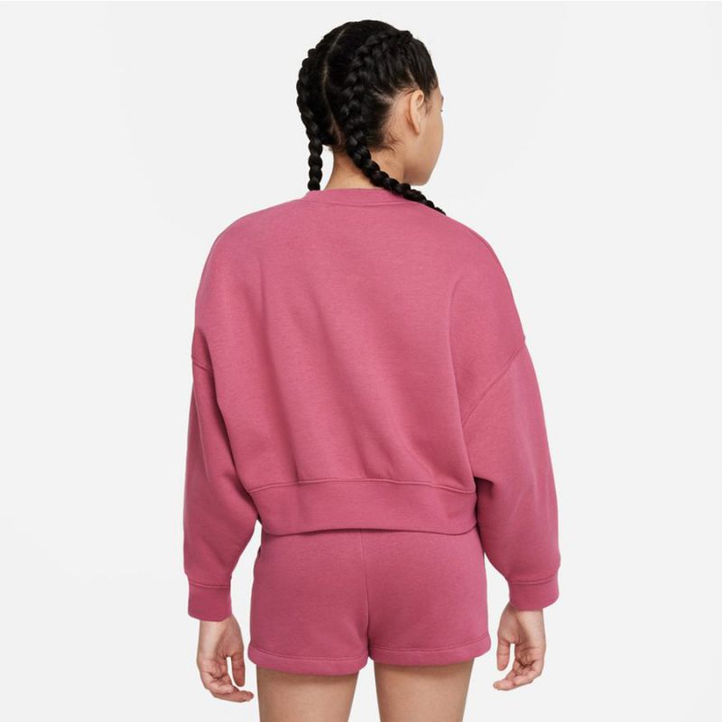 Nike Sportswear Trend Flc Crew Jr DV2563 633 sweatshirt Clothing/Lifestyle Nike