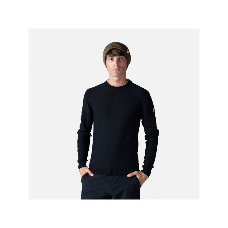 Rossignol Stripes Rn Knit Sweater Black Import z PMSport Your Sports Performance