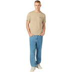 Champion SS Tee Beige Men's T-Shirt 221798 MS041