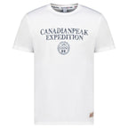 Canadian Peak JVICKEAK WHITE RM MEN 254 T-shirt (RBMSZ1308H/CP-BLANC) In preparation Your Sports Performance