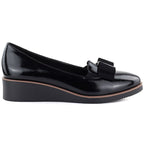 Women's patent leather high-heeled shoes, black, Vinceza 58630 To be categorized Your Sports Performance