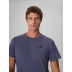 Men's training T-shirt with quick-drying finish 4F 4FWAW26TFTSM2355-33S