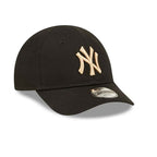 New Era 9FORTY MLB NY New York Yankees Infant League Essential Brown Kids' Baseball Cap - 60298882 Odzież/Czapki/Czapki z daszkiem Your Sports Performance