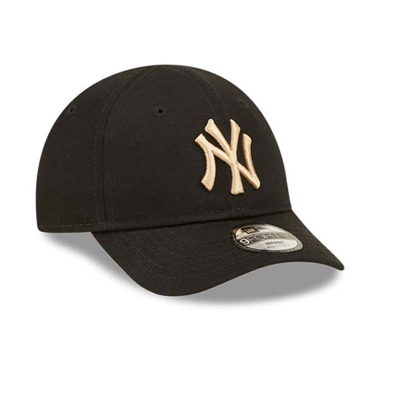 New Era 9FORTY MLB NY New York Yankees Infant League Essential Brown Kids' Baseball Cap - 60298882 Odzież/Czapki/Czapki z daszkiem Your Sports Performance