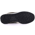 Women's black worker boots with socks Sabatina