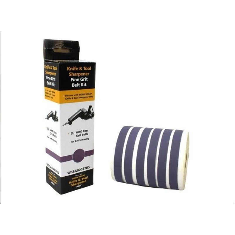 Sharpening belts for Work Sharp WSKTS 6000 sharpener, 6 pieces AGD - Produkty/Ostrzałki Your Sports Performance