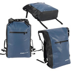 25L WATERPROOF BACKPACK, NAVY BLUE, ENERO CAMP Accessories Your Sports Performance