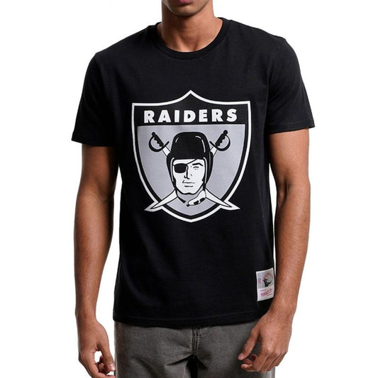 Mitchell &amp; Ness NFL Team Logo Tee Oakland Raiders M BMTRINTL1053-ORABLCKT Clothing/Lifestyle/T-shirts/Mitchell & Ness Your Sports Performance