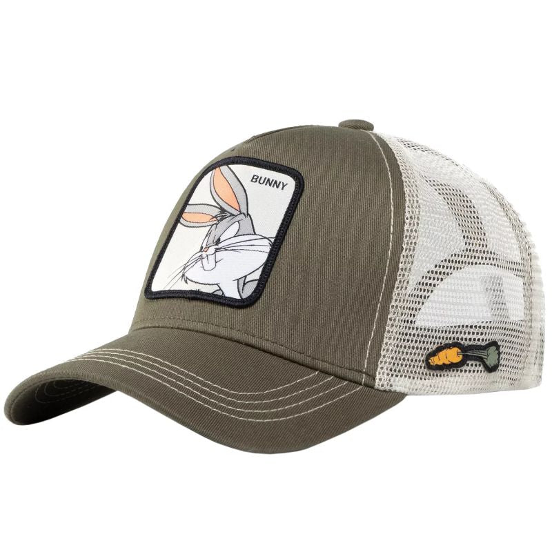 Capslab Bunny Looney Tunes Trucker Cap CL-LOO-1-BUN2 Clothing/Lifestyle/Capslab Your Sports Performance