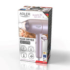 ADLER AD 2279p pink hair dryer AGD - Produkty/Suszarki do włosów Your Sports Performance