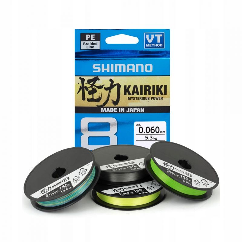 Shimano Kairiki 8 Braid 0.130mm In preparation Your Sports Performance