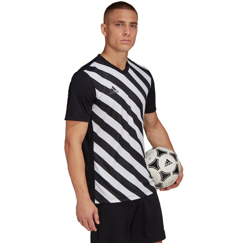 T-shirt adidas Entrada 22 Graphic Jersey M HF0126 Clothing/Football Adidas