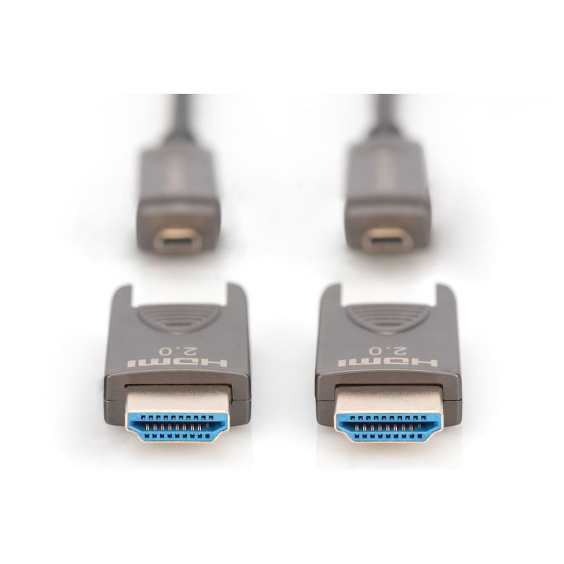 Digitus Hybrid 4K AOC HDMI Fiber Optic Cable with 10m Detachable Plug Kable i adaptery/Kable HDMI Your Sports Performance