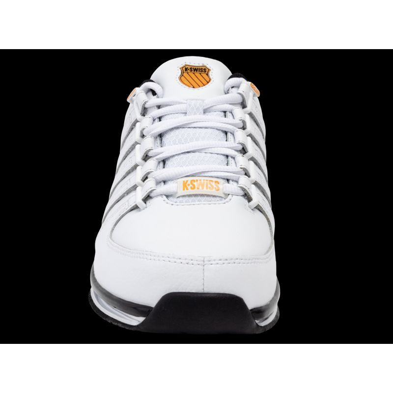 K-swiss RINZLER WHITE/ORANGE POPPY/BLACK-M sneakers (01235-185-M) WD