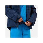ROSSIGNOL Boy Siz Quilted Jkt Children's Ski Jacket Navy Blue