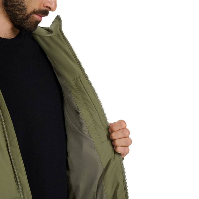 Men's down jacket 4F M0710 khaki 4FWAW25TDJAM0710 43S 4f