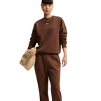 Nike Studio Fleece Medium Weigh Women's Pants Brown IM8078 259