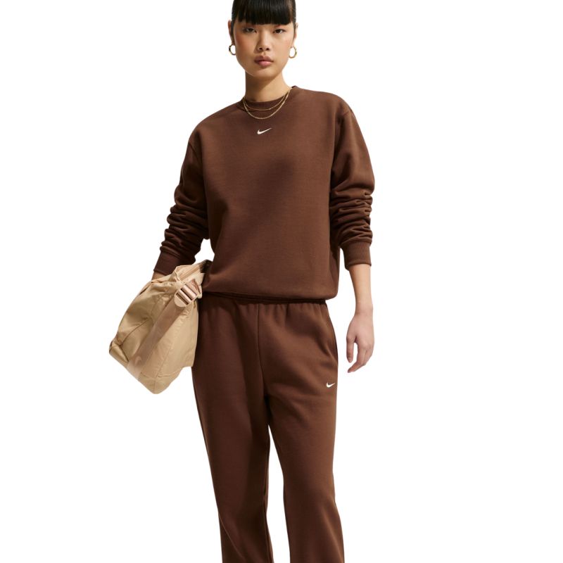 Nike Studio Fleece Medium Weigh Women's Pants Brown IM8078 259
