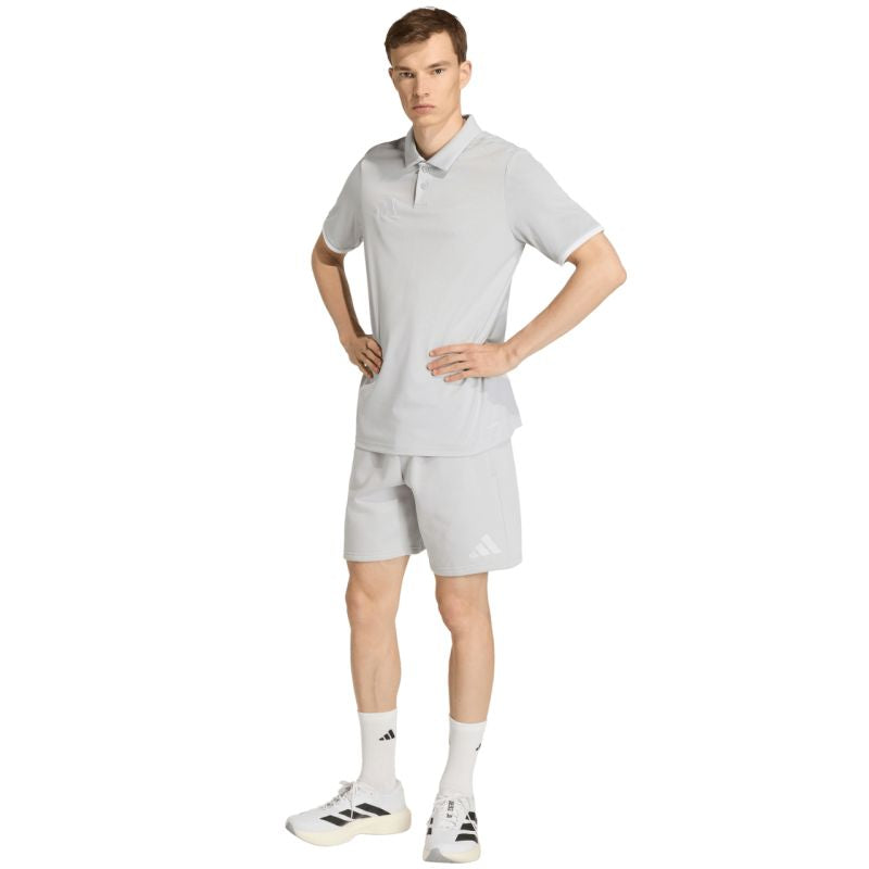 Men's adidas Entrada 26 Polo T-shirt gray JZ6662 adidas
