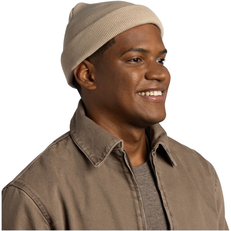 BUFF KNITTED BEANIE LILON FISHERMAN BISCOTTI Hat