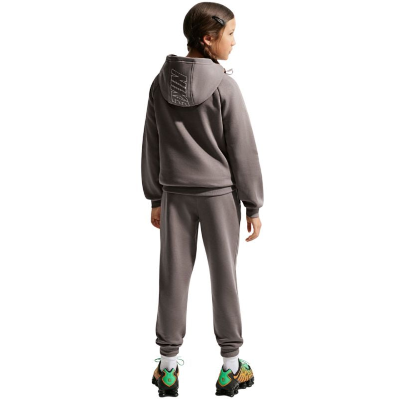 Nike Sportswear Club Fleece Kids Tracksuit Gray HQ9318 289