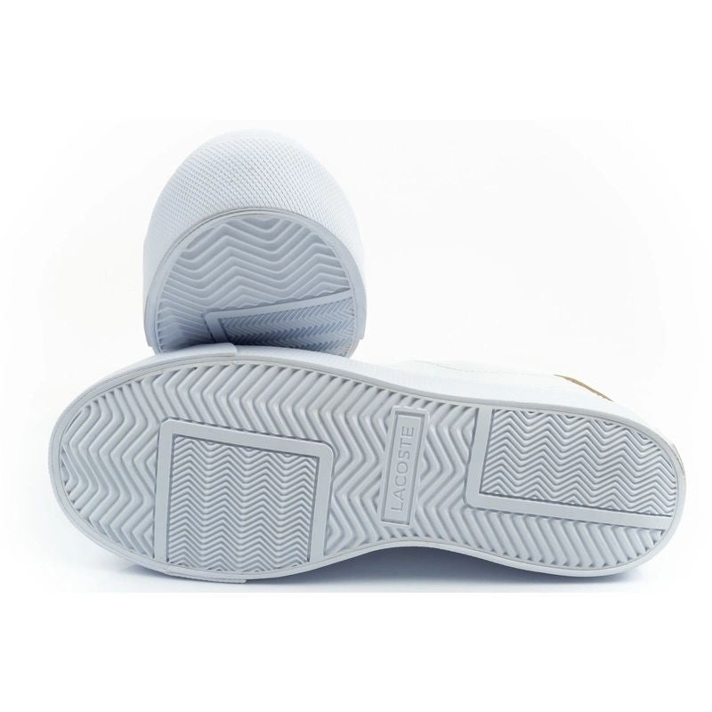 Lacoste women's sports shoes Ziane Platform 126 sneakers white fashionable Lacoste