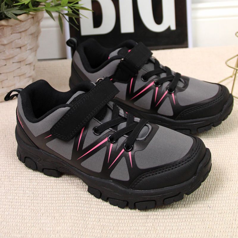 Trekking shoes with velcro American Club Jr AM902A gray Footwear/Lifestyle/American Club Your Sports Performance