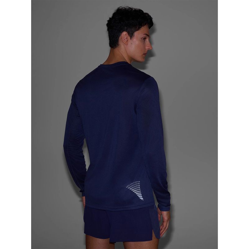 Men's quick-drying running longsleeve 4F 4FWSS25TFLOM326-22S