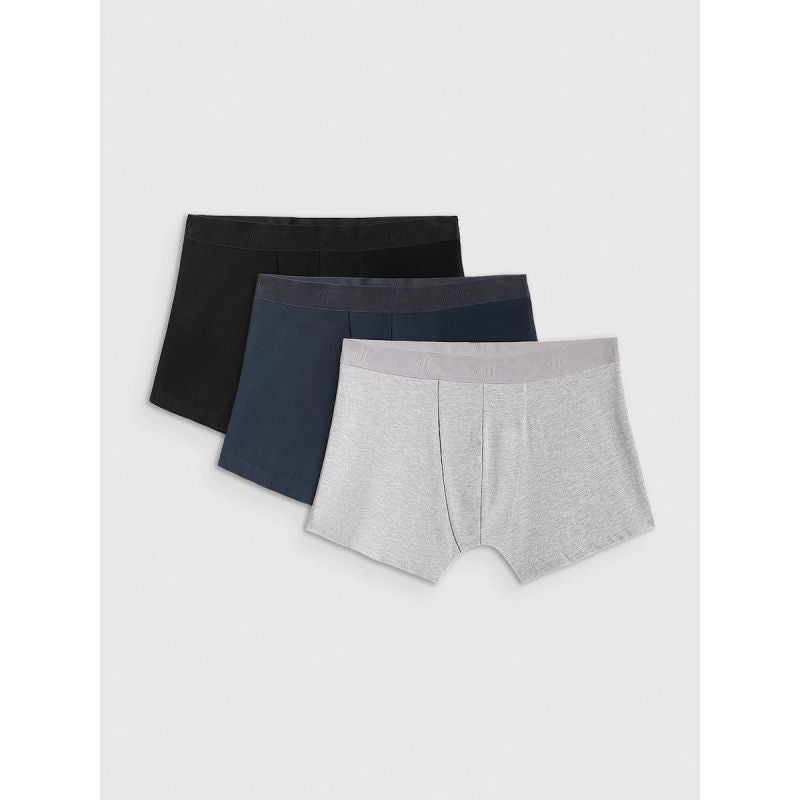 Men's boxer shorts (3-pack) 4F 4FRSS26UBXSM103-90S 4f