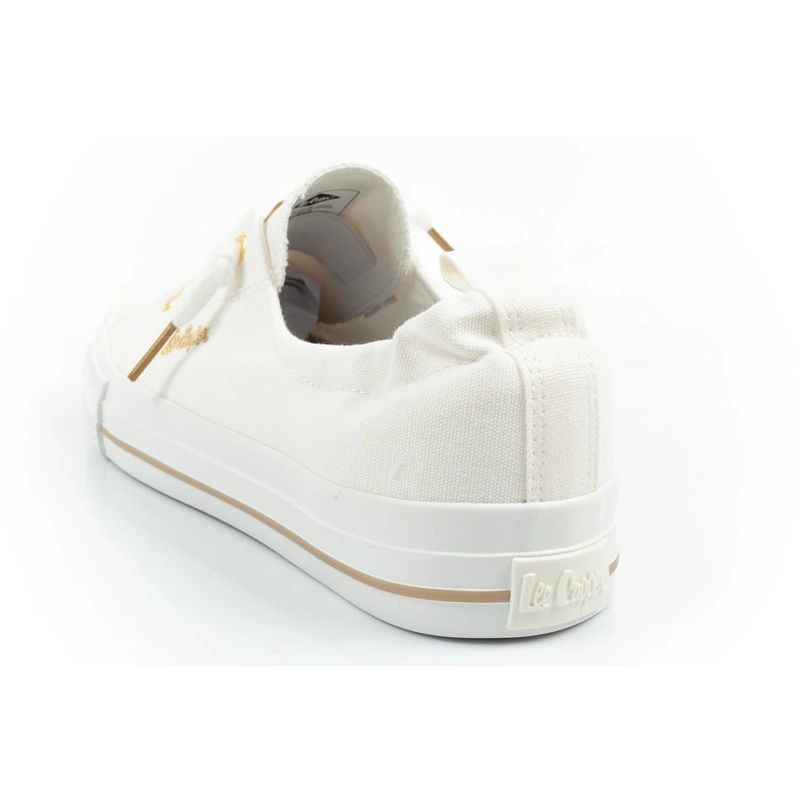 Lee Cooper women's sports shoes sneakers fashionable white slip-on Lee Cooper