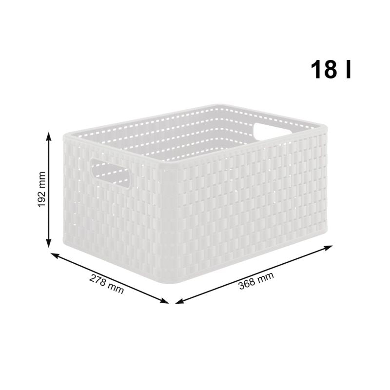 ROTHO Large bookcase with 3 drawers COUNTRY white Dla zwierząt/Miski, pojemniki i poidełka (uniwersalne) Your Sports Performance