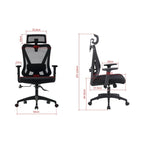 Ergonomic office chair ACTIVEJET T5 black Fotele/Fotele biurowe Your Sports Performance
