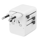 GEMBIRD UNIVERSAL TRAVEL ADAPTER 20W, WHITE Kable i adaptery/Adaptery, przejściówki Your Sports Performance