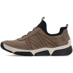 Women’s Comfortable Brown Slip-On Shoes Rieker 45975-24