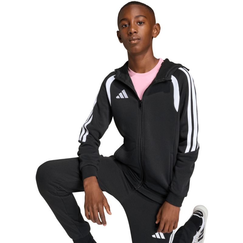 adidas Tiro 26 League Sweat Full Zip Hoodie for Kids Black KF3324 To be categorized Your Sports Performance